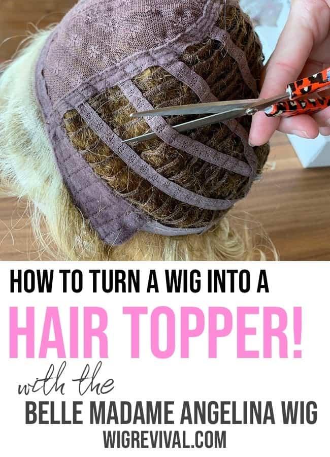 How To Turn A Wig Into A Hair Topper | Wig Revival