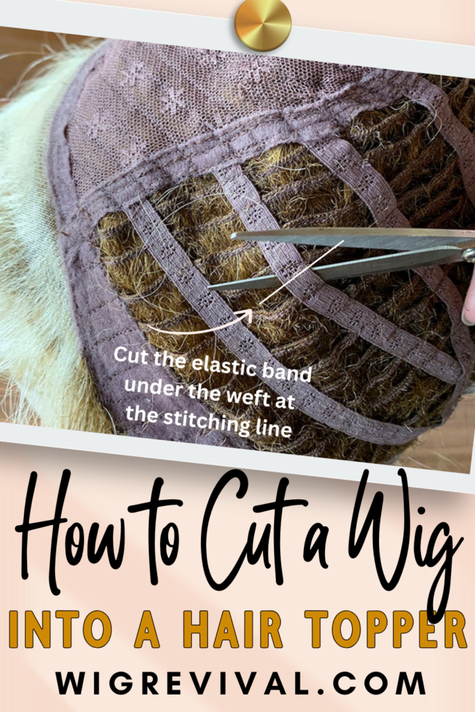 How to Turn a Wig into a Hair Topper Hair Piece