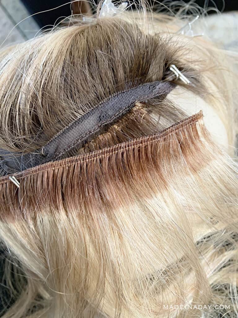 Adding Wefts To A Hair Topper Or Wig Wig Revival