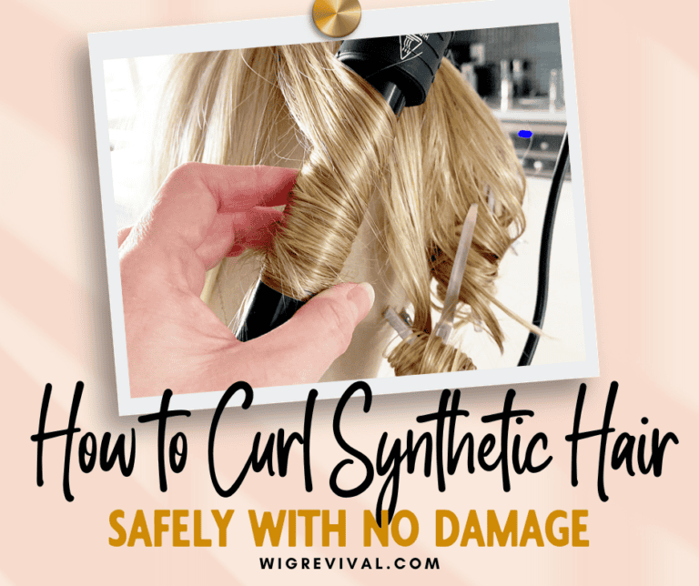 How to Curl Synthetic Hair Safely