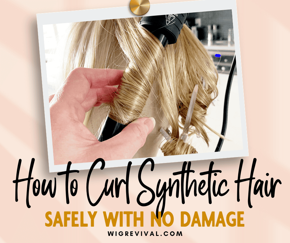 How to Curl Synthetic Hair Safely