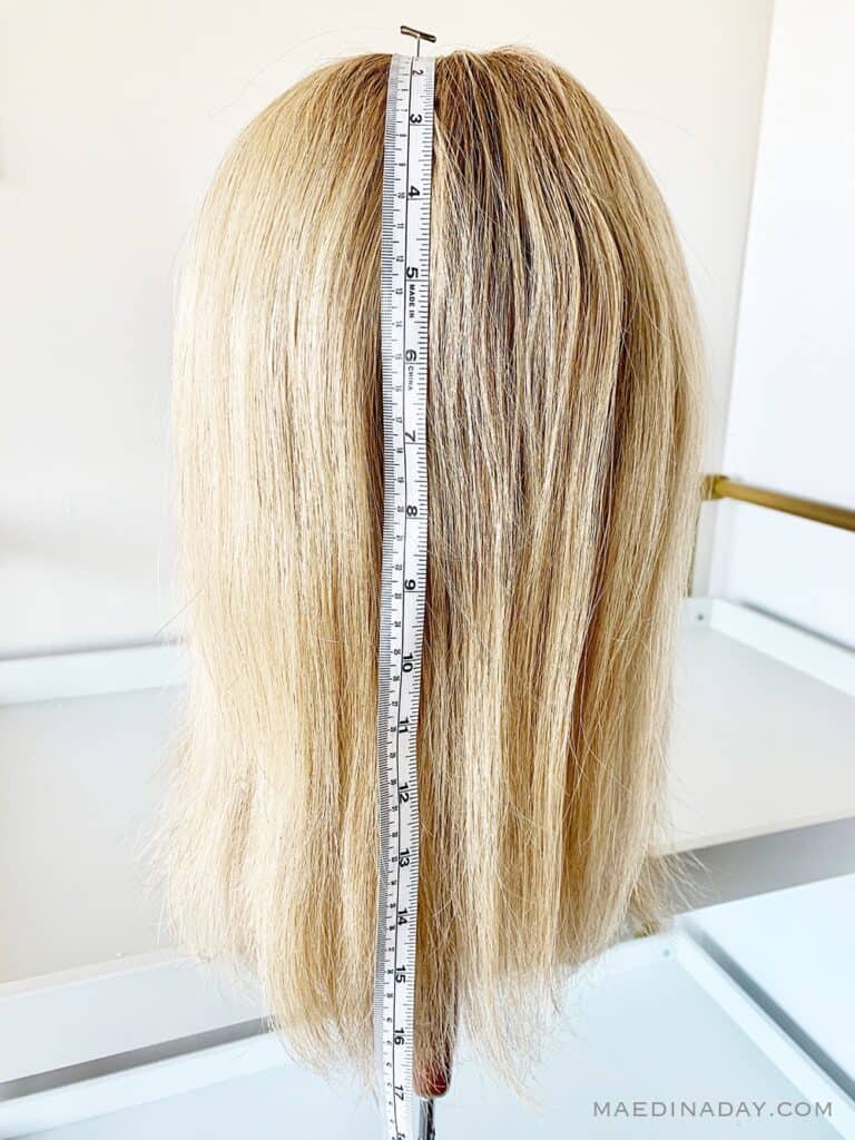 how to measure your hair for a hair topper
