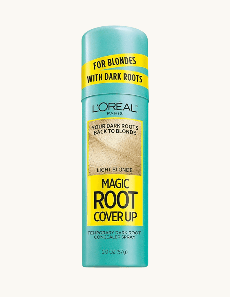 Blonde root spray