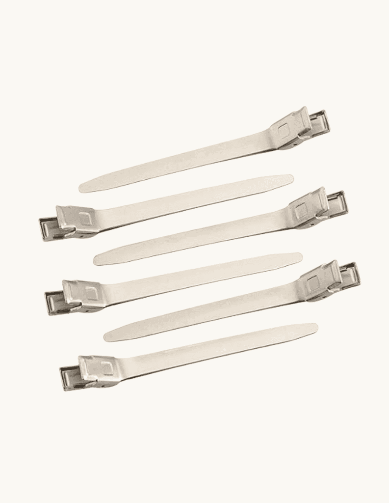 Flat Duckbill Clips