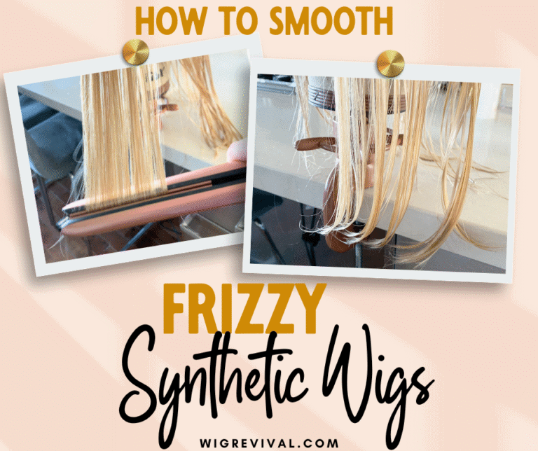 How to Smooth Frizzy Synthetic Wig Fibers
